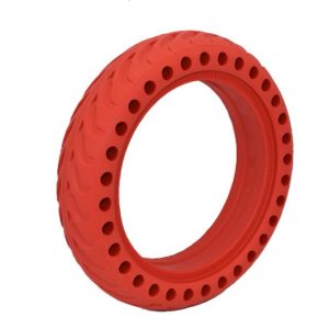 rueda maciza roja