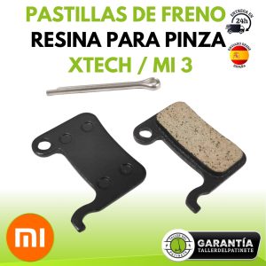 Pastillas de freno resina para pinza Xtech / Mi 3