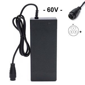 Cargador Dualtron Premium 60V 2A conector LP-16
