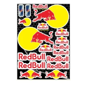 Pegatinas Kit Redbull 18 pcs