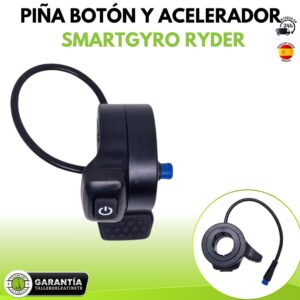 Piña Botón Power y Acelerador Patinete Smartgyro Ryder