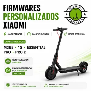 firmware personalizado xiaomi patinete