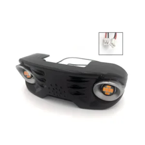 Cubierta frontal con intermitentes LED delanteros para patinete eléctrico Dualtron Pop, repuesto 