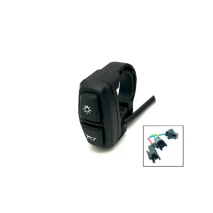 Interruptor de faro y claxon para patinete Dualtron Mini doble motor, mando de control eléctrico