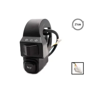 Interruptor de claxon y luces intermitentes para patinete eléctrico Kukirin G2/G3/G4