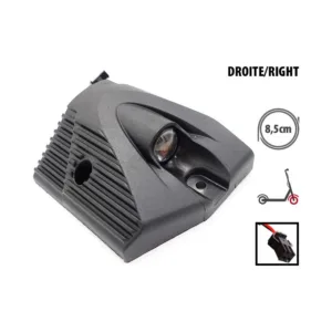Cubierta plástica con LED para plataforma delantera derecha Kukirin G2 Master