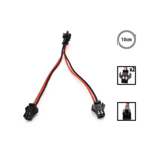 Cable conector en Y JST 2 pines para patinete eléctrico con display EY4