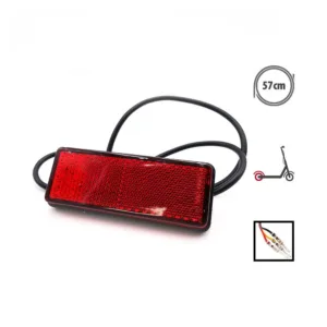 Guardabarros trasero con LED para patinete eléctrico Dualtron Forever