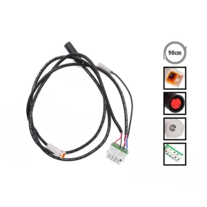 Cable de conexión LED trasero para patinete eléctrico Ninebot Segway ZT3 Pro, recambio  para sistema de iluminación