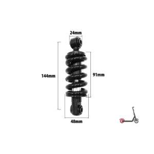 Amortiguador trasero para patinete eléctrico Ninebot Segway ZT3 Pro, recambio de suspensión resistente y eficaz