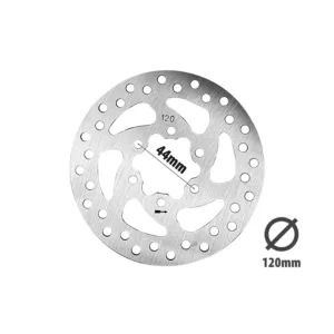 Disco de freno 120mm con 6 agujeros para patinete eléctrico