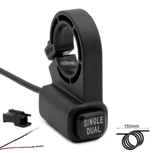 Botonera single dual 1,5m conector SM patinete eléctrico