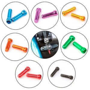 Tope de cable de freno de colores para patinete eléctrico