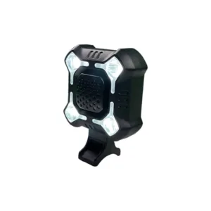 Bocina con faro de LEDs patinete eléctrico accesorio seguridad