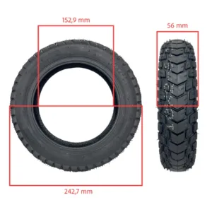 Rueda neumático 10×2-6,1 Xuancheng para patinete eléctrico.