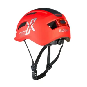 Casco Performance A24 Ecoxtrem con luz trasera LED para patinete eléctrico y bicicleta