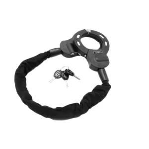 Candado de esposas con cadena de acero y 3 llaves para patinetes eléctricos y bicicletas