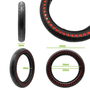 Rueda maciza ultraligera para patinete eléctrico