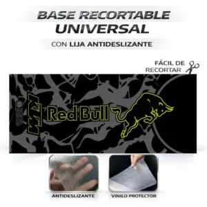 base antideslizante patinete RedBull KTM negro amarillo