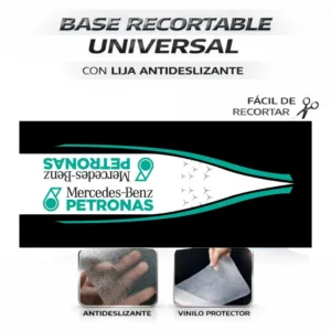 Base antideslizante universal Mercedes Petronas