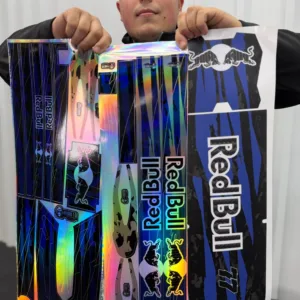 Vinilo Holográfico Azul Ecoxtrem M41 Tank