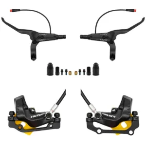 Frenos hidráulicos NUTT 4 pistones Rovoron S7 patinete eléctrico