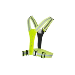 chaleco reflectante led alta visibilidad