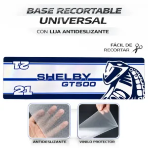 Base recortable universal Racing Azul 21 para patinete eléctrico