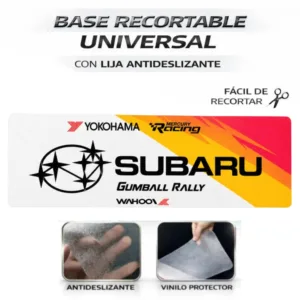 Base recortable universal Subaru Rally para patinete eléctrico