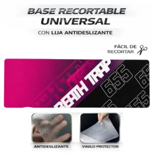 Base recortable universal Beth Trap 85 Fucsia para patinete eléctrico