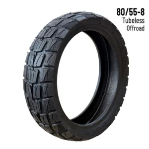 Rueda cubierta 80/55-8 Tubeless Offroad para Navee XT5