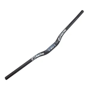 Manillar MTB de fibra de carbono color plata para patinete eléctrico