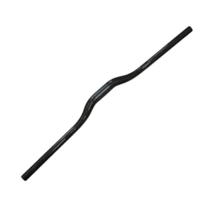 Manillar MTB de fibra de carbono color rojo para patinete eléctrico
