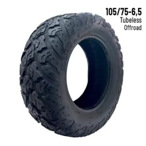 Rueda cubierta 105/75-6,5 Tubeless para patinete eléctrico