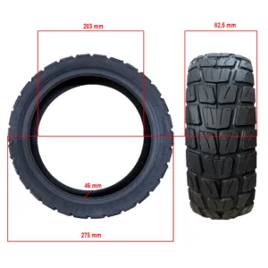 Rueda cubierta 80/55-8 Tubeless Offroad para Navee XT5
